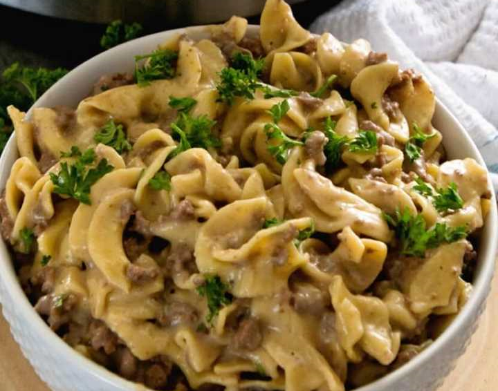 Beef Stroganoff